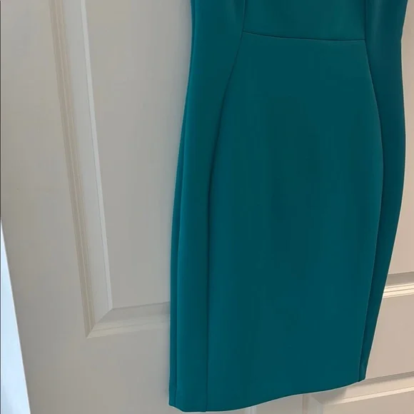 Calvin Klein Teal Midi Dress - Picture 3 of 5